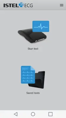 Istel ECG android App screenshot 4